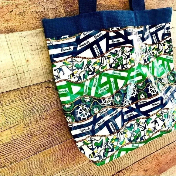 Harrods Nautical Theme Tote - Picture 3 of 7